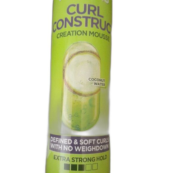 Garnier Fructis Curl Construct Mousse 2 New Bottles defined soft curls hair - Picture 5 of 5